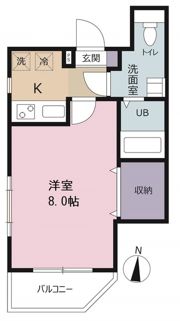 ピアコートTM富士見台弐番館の間取り画像
