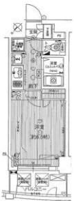 プレサンス千種駅前ネオステージの間取り画像
