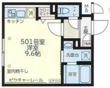 COCOCUBE日暮里公園の間取り画像