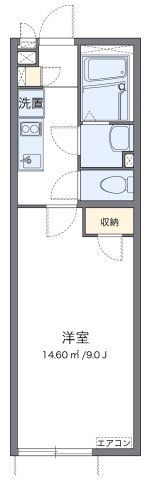 クレイノテラスハウスの間取り画像