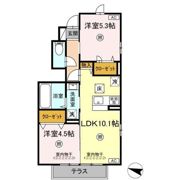 プレジールの間取り画像