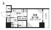 パークリュクス秋葉原monoイーストの間取り画像