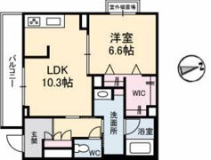 べレオ22の間取り画像