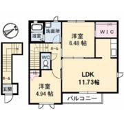 シャーメゾン花の間取り画像