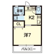 フラワーコート池田の間取り画像