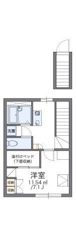 レオパレス松島の間取り画像