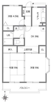 グレイスヴィラの間取り画像
