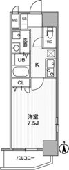 LaDouceur梅田Westの間取り画像