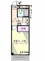ラ・フォーレの間取り画像