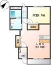 LUNAⅡ SAKURAIの間取り画像