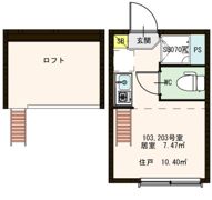 メゾン品川の間取り画像