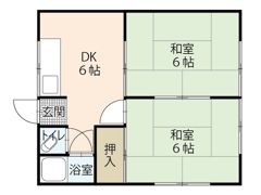 第二河村荘の間取り画像