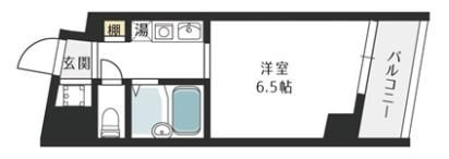 グランディ梅田北の間取り画像