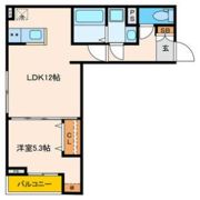 パセオプラシード連坊の間取り画像