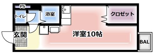 レインボービルの間取り画像