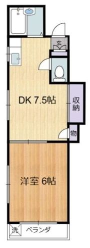 コーポスズキの間取り画像