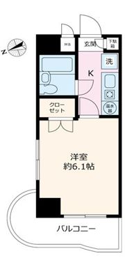 ワコーレ八幡山の間取り画像