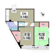 本丸マンションの間取り画像