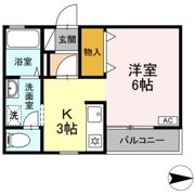 フルールの間取り画像