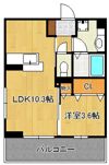 Fuga清納の間取り画像