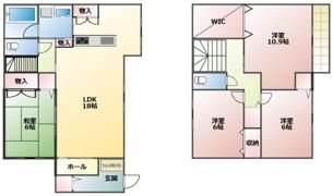 楓の森の間取り画像