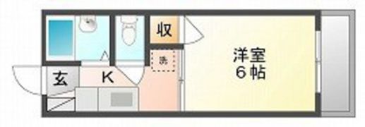 コーポプチⅢの間取り画像