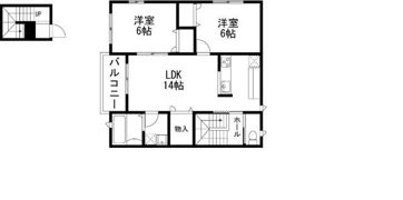 コモド・オヴェストの間取り画像