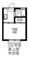 福士アパートの間取り画像