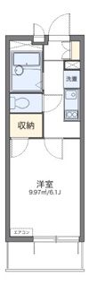 レオパレスTY ベルツリーの間取り画像