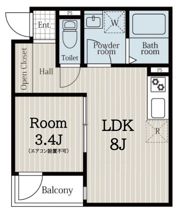 リブレメゾン曽根Ⅰの間取り画像
