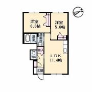 クレスト 壱番館の間取り画像