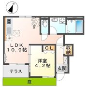 Casa delle rose (カーサ デルレ ローゼ)の間取り画像