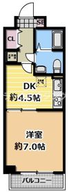 サクセス守口の間取り画像