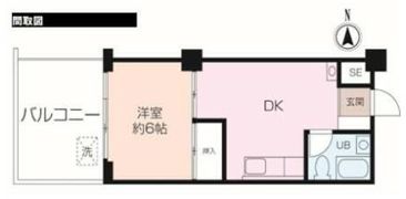マンション下目黒苑の間取り画像