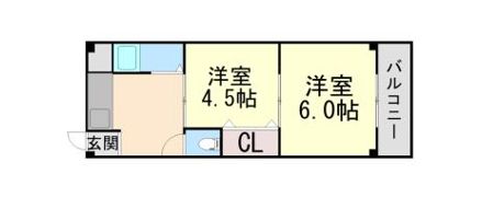 サンハウス図南の間取り画像