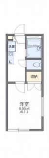 レオパレスグリーンヒルズ上水本町の間取り画像