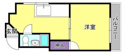 古葉ビルの間取り画像