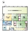 川﨑貸家の間取り画像