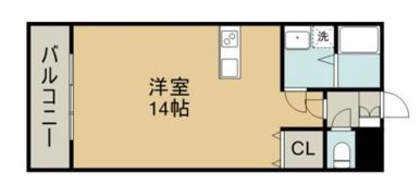 S－FORT平成けやき通りの間取り画像