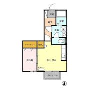 リビングタウン榎戸A棟の間取り画像