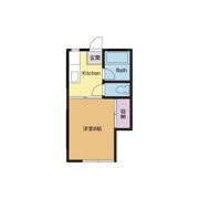 サンハイツ東海 A棟の間取り画像