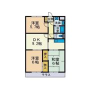 ミストレルハイツの間取り画像