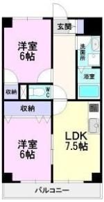 アドラーブル鳥羽見の間取り画像