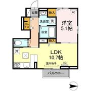 パティオブリッサ武中の間取り画像