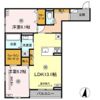D-ROOM柏木2丁目の間取り画像