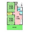 パレーシャル月出Ⅱの間取り画像