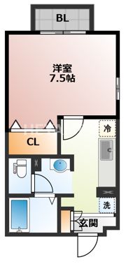 リヴェール大村の間取り画像