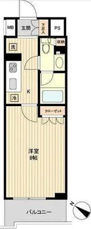 HF両国レジデンスの間取り画像