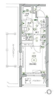クレイシア南大井の間取り画像