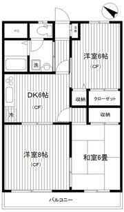 セントレ港南の間取り画像